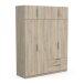 Drehtürenschrank >GHOST< in Kronberg Eiche - 157,3x203x51,1cm (BxHxT)