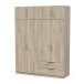 Drehtürenschrank >GHOST< in Kronberg Eiche - 157,3x203x51,1cm (BxHxT)
