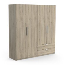 Drehtürenschrank >GLORY2< in Kronberg Eiche -...
