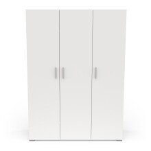 Drehtürenschrank >IZZY< in Matt weiß -...