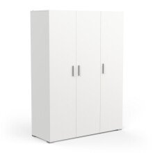 Drehtürenschrank >IZZY< in Matt weiß -...