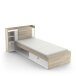 Stauraumbett >LIFE< in Kronberg Eiche - 226,9x90,5x124,5cm (BxHxT)