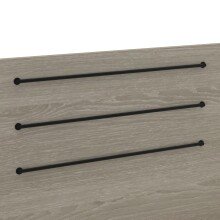 Eckschreibtisch >MALICIA< in Kronberg Eiche - 121,5x119,6x116,2cm (BxHxT)