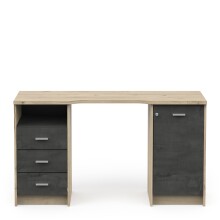 Schreibtisch >MAO< in Eiche royal - 132,2x73,9x48,4cm (BxHxT)