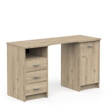Schreibtisch >MAO< in Eiche royal -...