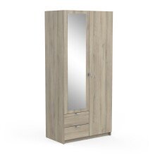 Drehtürenschrank >MELLIE2< in Kronberg Eiche -...