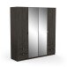 Drehtürenschrank >MELLIE2< in Eiche Waterford - 178,1x191,5x51,4cm (BxHxT)