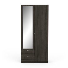 Drehtürenschrank >MELLIE2< in Eiche Waterford - 88,9x191,5x51,4cm (BxHxT)