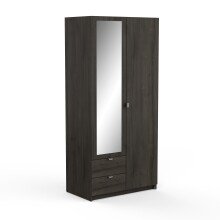 Drehtürenschrank >MELLIE2< in Eiche Waterford...