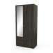 Drehtürenschrank >MELLIE2< in Eiche Waterford - 88,9x191,5x51,4cm (BxHxT)