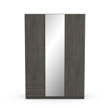 Drehtürenschrank >MELLIE2< in Eiche Waterford...