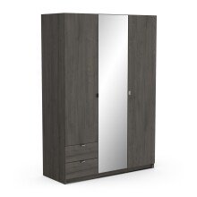Drehtürenschrank >MELLIE2< in Eiche Waterford...