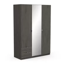 Drehtürenschrank >MELLIE2< in Eiche Waterford...