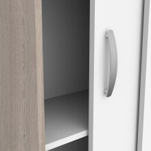 Wäscheschrank >NANO< in Shannon Eiche - 68x105,6x32,9cm (BxHxT)