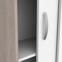 Wäscheschrank >NANO< in Shannon Eiche - 68x105,6x32,9cm (BxHxT)