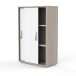 Wäscheschrank >NANO< in Shannon Eiche - 68x105,6x32,9cm (BxHxT)