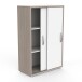 Wäscheschrank >NANO< in Shannon Eiche - 68x105,6x32,9cm (BxHxT)
