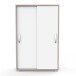 Wäscheschrank >NANO< in Shannon Eiche - 68x105,6x32,9cm (BxHxT)
