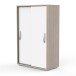 Wäscheschrank >NANO< in Shannon Eiche - 68x105,6x32,9cm (BxHxT)