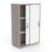 Wäscheschrank >NANO< in Shannon Eiche - 68x105,6x32,9cm (BxHxT)