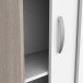Wäscheschrank >NANO< in Shannon Eiche - 68x105,6x32,9cm (BxHxT)