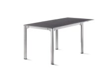 Gartentisch >Exclusiv< in Schiefer anthrazit, vivodur ® - 120x74x80cm (BxHxT)