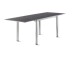 Gartentisch >Exclusiv< in Schiefer anthrazit, vivodur ® - 120x74x80cm (BxHxT)