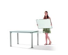 Gartentisch >Exclusiv< in Schiefer anthrazit, vivodur ® - 120x74x80cm (BxHxT)