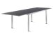 Gartentisch >Exclusiv< in Schiefer anthrazit, vivodur ® - 165x74x95cm (BxHxT)