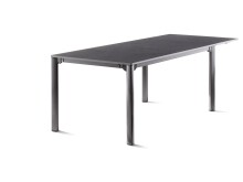 Gartentisch >Exclusiv< in Schiefer anthrazit, vivodur ® - 165x74x95cm (BxHxT)