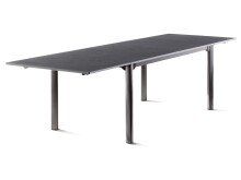 Gartentisch >Exclusiv< in Schiefer anthrazit, vivodur ® - 165x74x95cm (BxHxT)