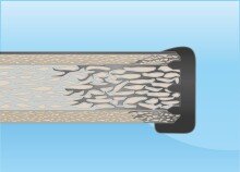 Gartentisch >Exclusiv< in Schiefer mocca, vivodur ® - 165x74x95cm (BxHxT)