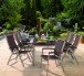 Gartentisch >Exclusiv< in Schiefer mocca, vivodur ® - 165x74x95cm (BxHxT)