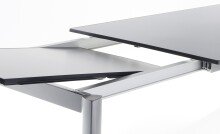 Gartentisch >Exclusiv< in Schiefer anthrazit, vivodur ® - 165x75x95cm (BxHxT)