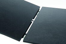 Gartentisch >Exclusiv< in Schiefer anthrazit, vivodur ® - 165x75x95cm (BxHxT)