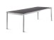Gartentisch >Exclusiv< in Schiefer anthrazit, vivodur ® - 165x75x95cm (BxHxT)