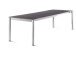 Gartentisch >Exclusiv< in Schiefer anthrazit, vivodur ® - 165x75x95cm (BxHxT)