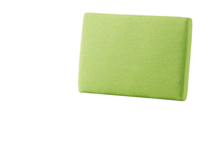 Rückenkissen >Lugo< in Hellgrün, Polypropylen, Polyester - 61x8x42cm (BxHxT)