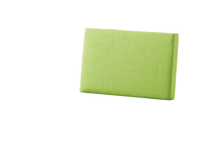 Auflagekissen >Lugo< in Hellgrün, Polypropylen - 53x8x34cm (BxHxT)