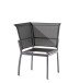 Gartenlounge-Eckteil >Malaga< in Silbergrau - 65,5x92x55,5 (BxHxT)
