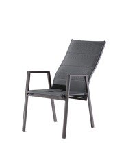 Gartensessel >Navaro< in Eisengrau, Textilux® -...
