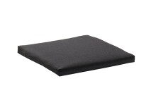 Sitzkissen >Rimini< in Anthrazit, Polyacryl - 48x4x44cm (BxHxT)