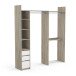 Kleiderschrank >SWING< in Kronberg Eiche - 199,7x218,3x43,9cm (BxHxT)