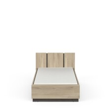 Bettgestell >WATSON< in Eiche Waterford - 204,3x71,7x98,3cm (BxHxT)