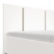 Bettgestell >WATSON< in Matt weiß - 204,3x71,7x98,3cm (BxHxT)