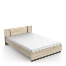 Bettgestell >WATSON< in Kronberg Eiche - 148,3x71,7x204,3 cm B/H/T