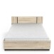 Bettgestell >WATSON< in Kronberg Eiche - 148,3x71,7x204,3 cm B/H/T