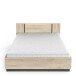 Bettgestell >WATSON< in Kronberg Eiche - 148,3x71,7x204,3 cm B/H/T