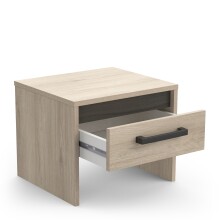 Nachttisch >WATSON< in Kronberg Eiche - 39,5x32,1x34,7cm (BxHxT)
