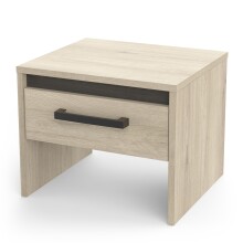 Nachttisch >WATSON< in Kronberg Eiche - 39,5x32,1x34,7cm (BxHxT)